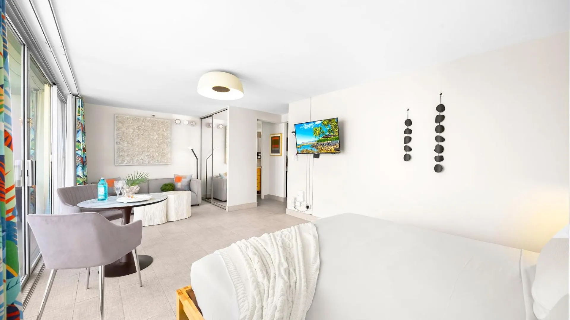 شقة Cozy Ocean View Escape Just Steps To Waikiki Beach! هونولولو